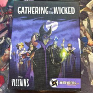 Disney Villains Gathering of the Wicked Card Game- CARDS ARE SEALED